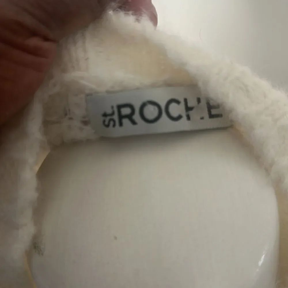 St. Roche Candy Alpaca Sweater-Ivory S - Picture 7 of 9